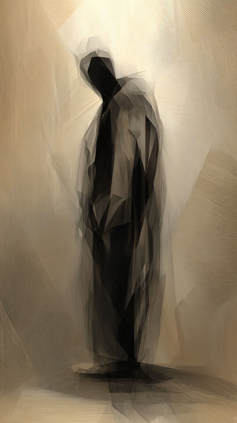 Híres B Ede: Amiért itt vagyok című vers illusztrációja a Múzsák Könyvtárában