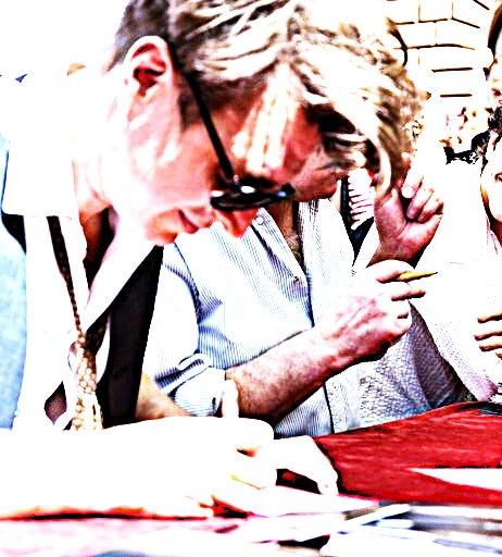 Balogh Erika: Hangok – Dialógus belső zajokkal című novella illusztrációja a Múzsák Könyvtárában.