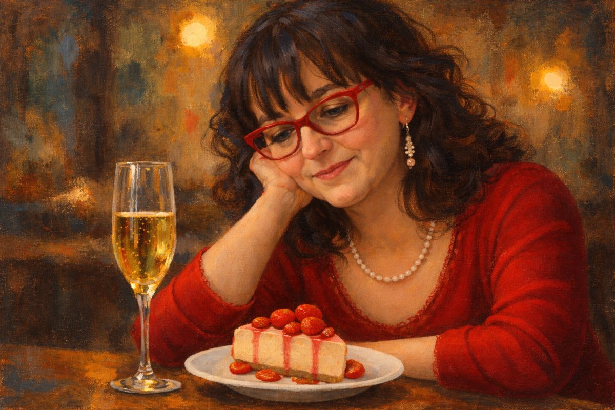 Aurora Amelia Joplin: Szilveszter magammal című vers illusztrációja a Múzsák Könyvtárában