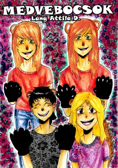 Láng Attila D.: Medvebocsok című Ifjúsági könyvének borítója